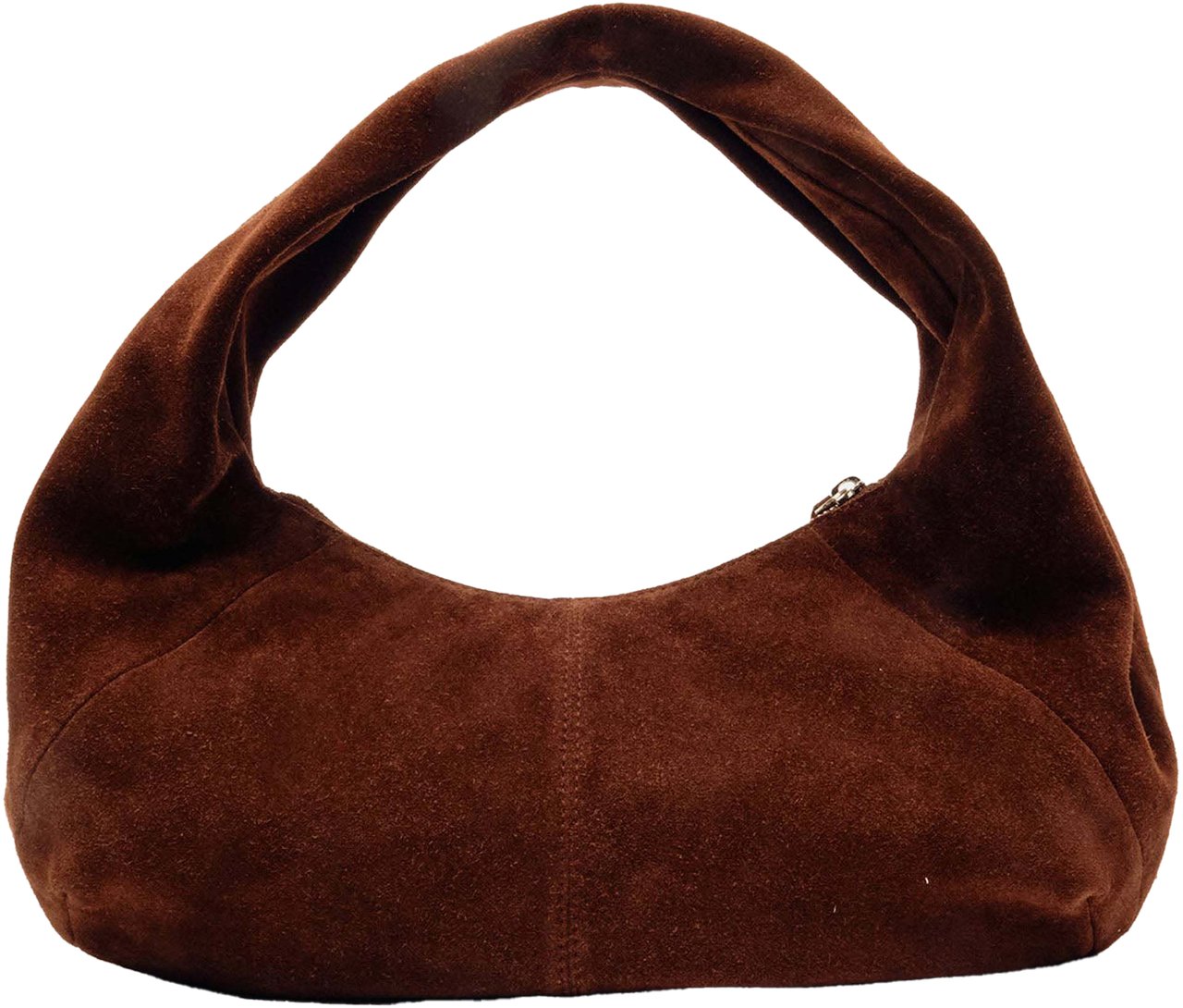 Nunoo Small Alma Suede Tas Wit