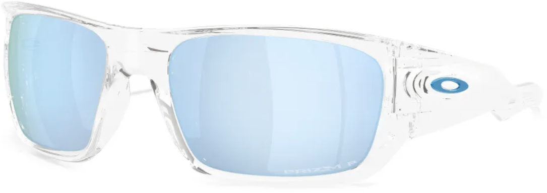 Oakley Masseter Polished Clear Blauw