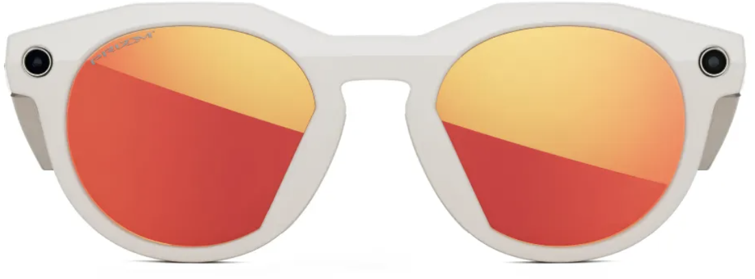 Oakley Hstn Meta Warm Grey Prizm Ruby Grijs