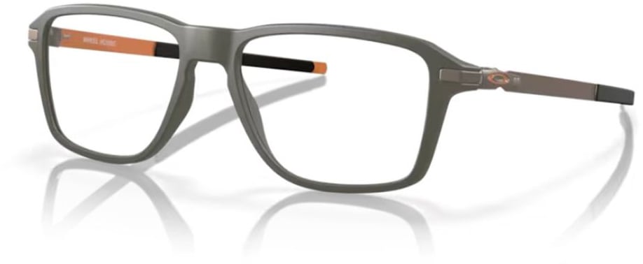 Oakley Ox8166 - Wheel House Matte Olive-Green Square O Matter Frame Eyeglasses Wit