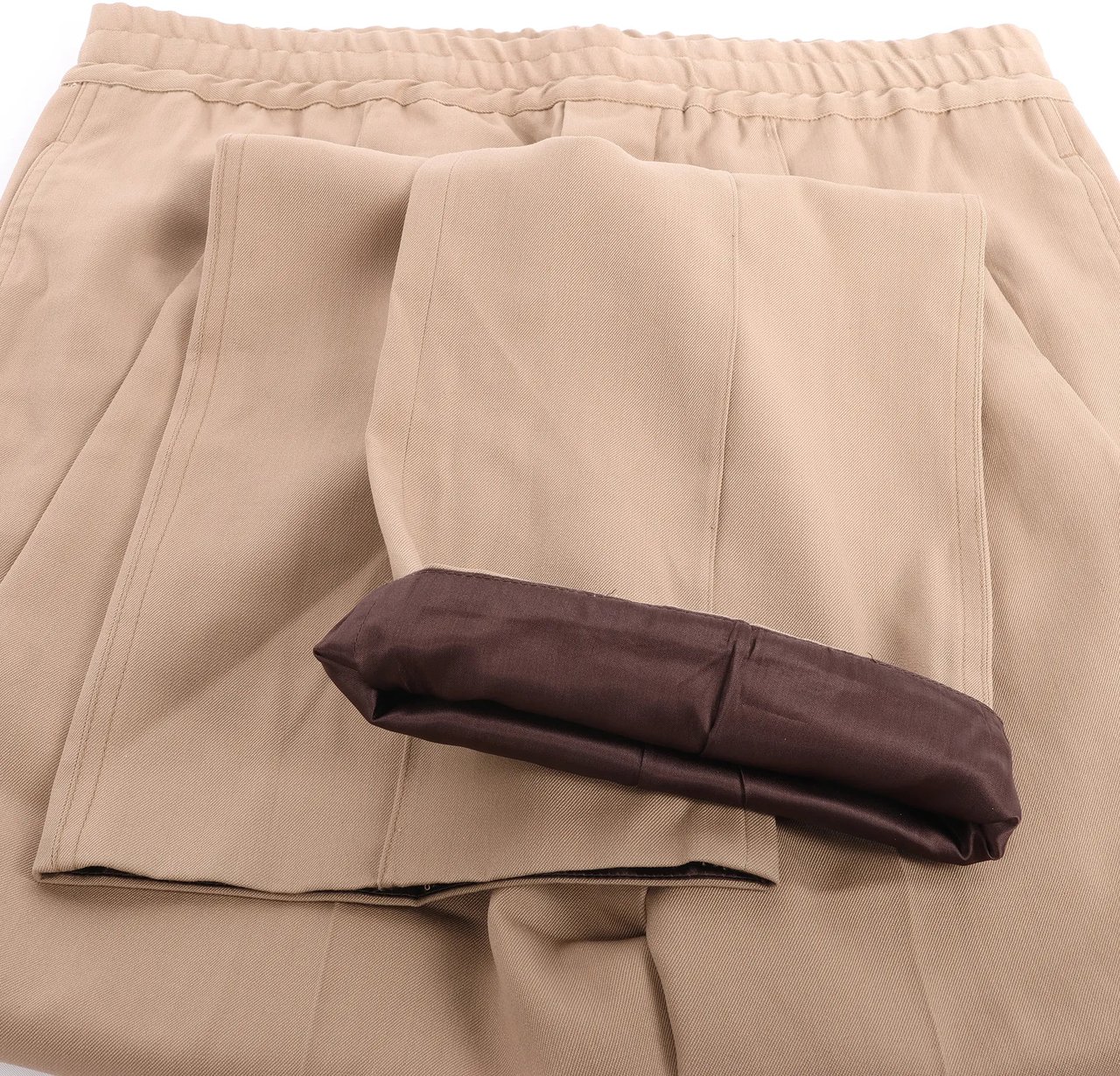 OAMC OAMC Beige Elasticated Waist Straight-Leg Trousers, Size 48 EU Beige