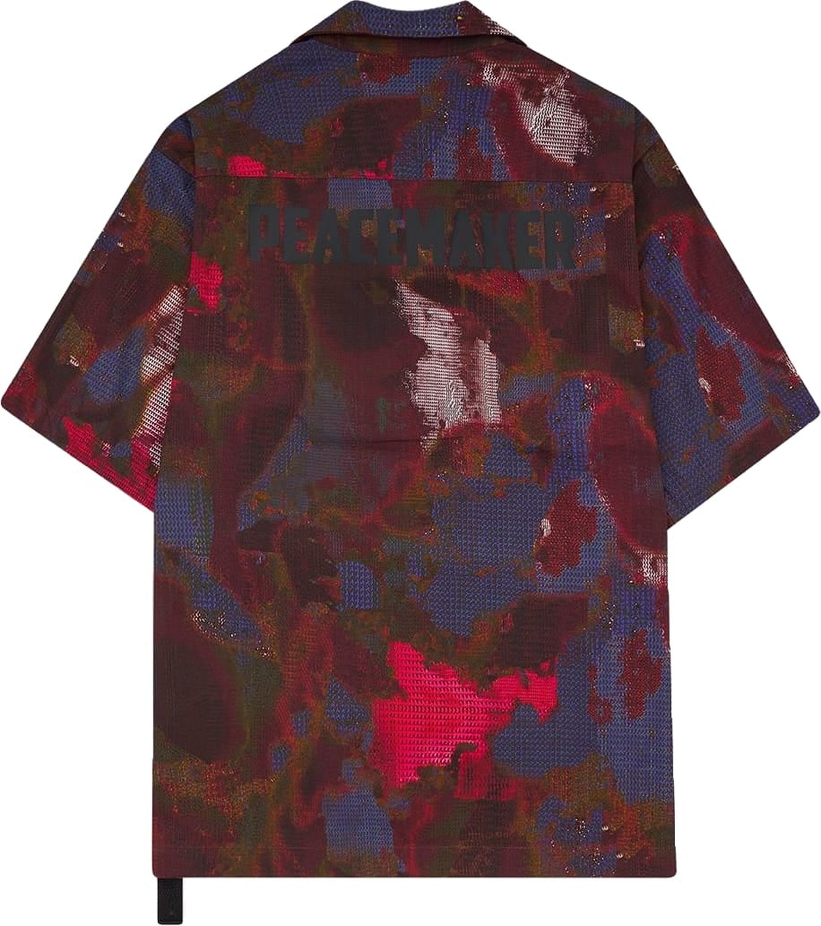 OAMC Camicia SS Boxy Aop Bloom Divers