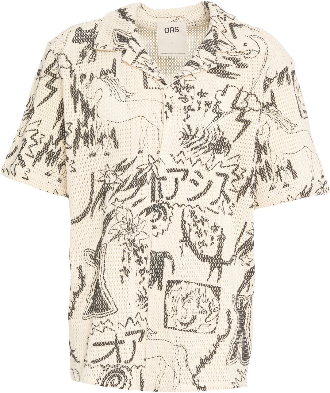 OAS Shirt 'Gensou' Beige