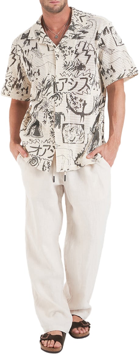 OAS Shirt 'Gensou' Beige