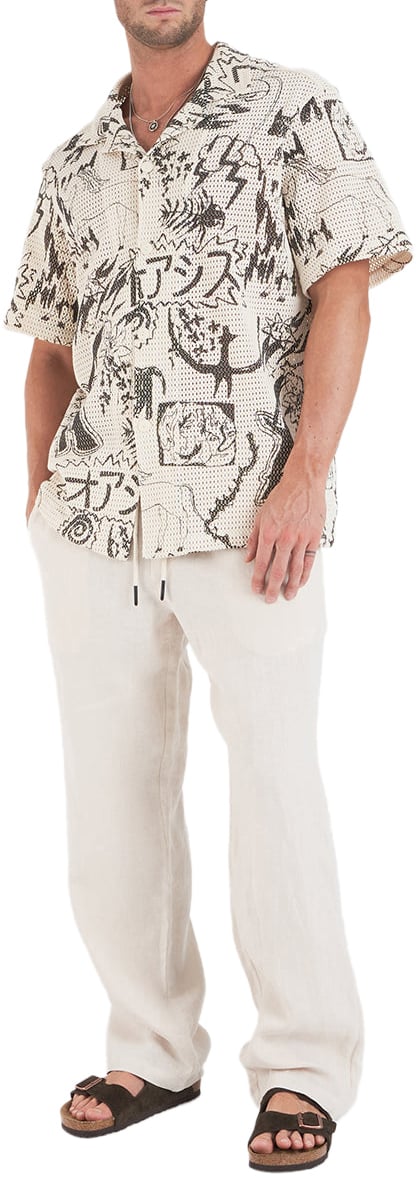 OAS Shirt 'Gensou' Beige