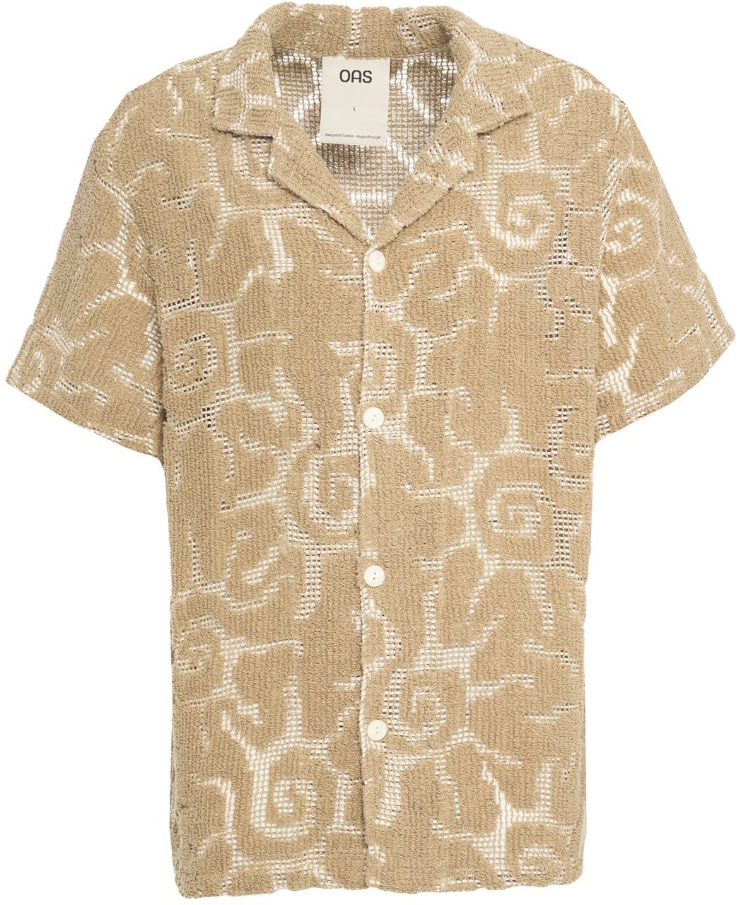 OAS Shirt 'Cuba' Beige