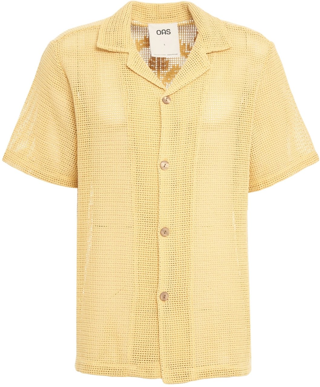 OAS Shirt 'Terra Cuba' Geel