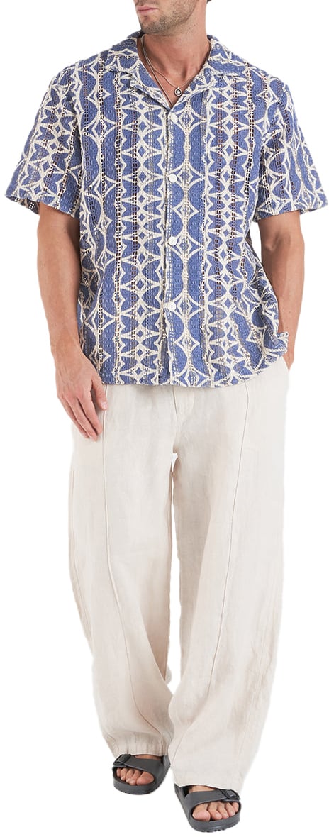 OAS Shirt 'Arko' Blauw