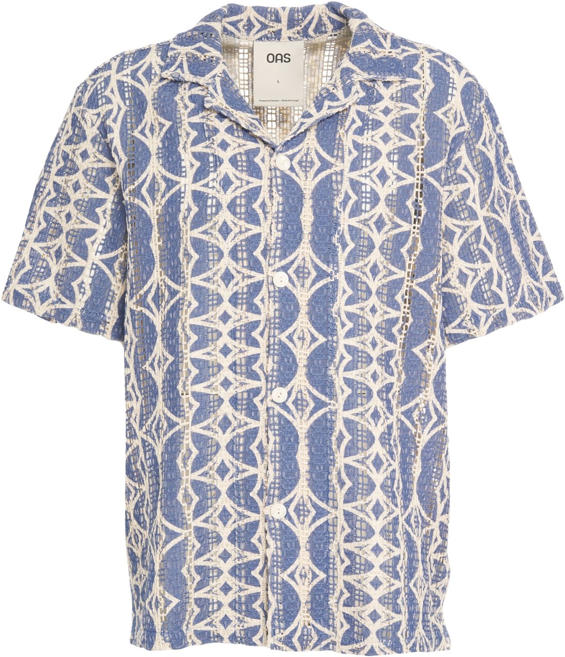 OAS Shirt 'Arko' Blauw