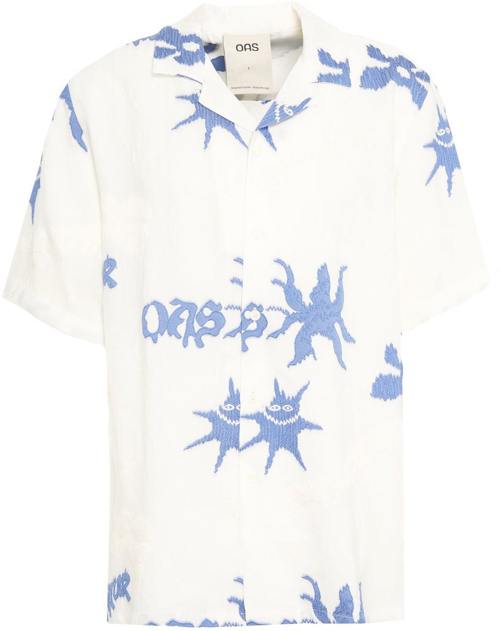 OAS Shirt 'Rocco' Blauw