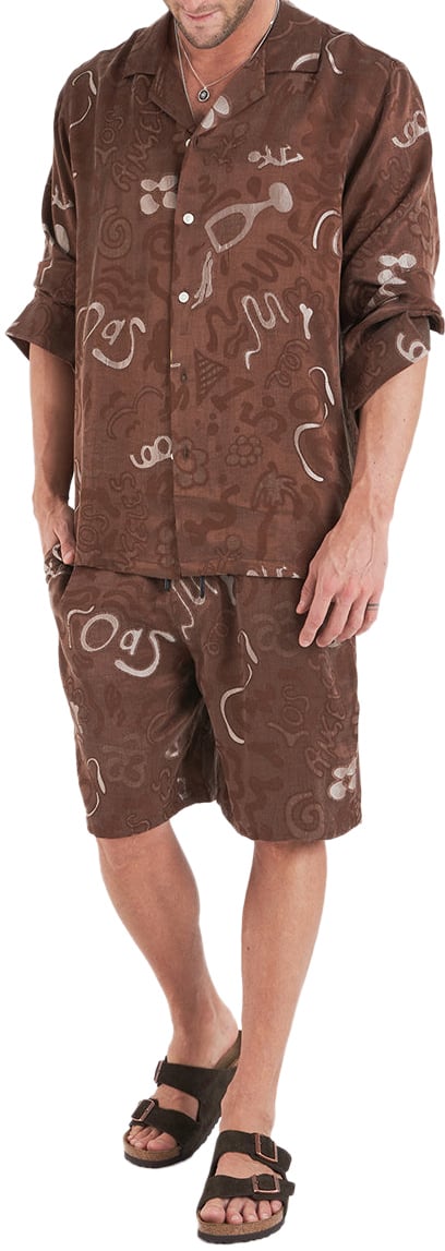 OAS Shirt 'Memento' Bruin