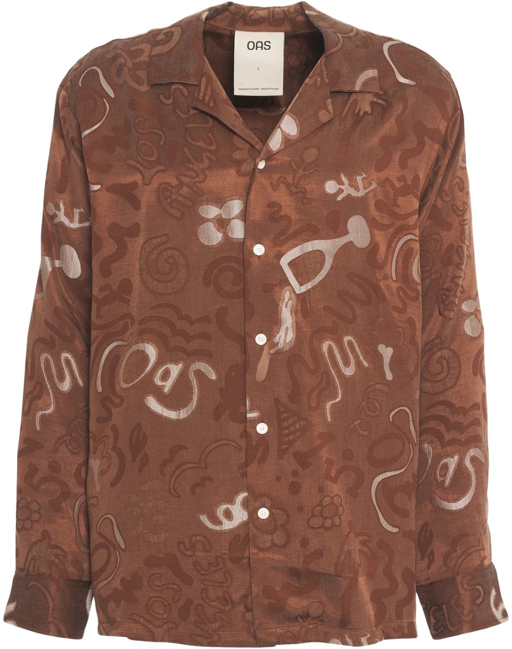 OAS Shirt 'Memento' Bruin