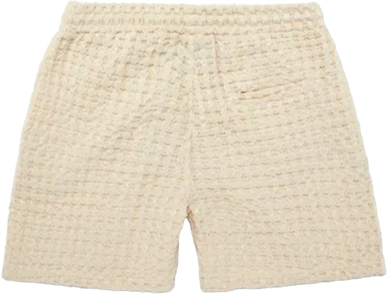 OAS Oas 5009 Shorts Ecru Porto Waffle Shorts Wit
