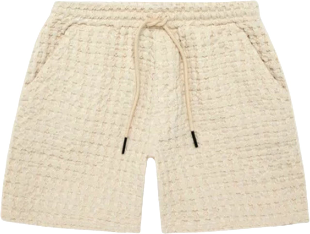 OAS Oas 5009 Shorts Ecru Porto Waffle Shorts Wit