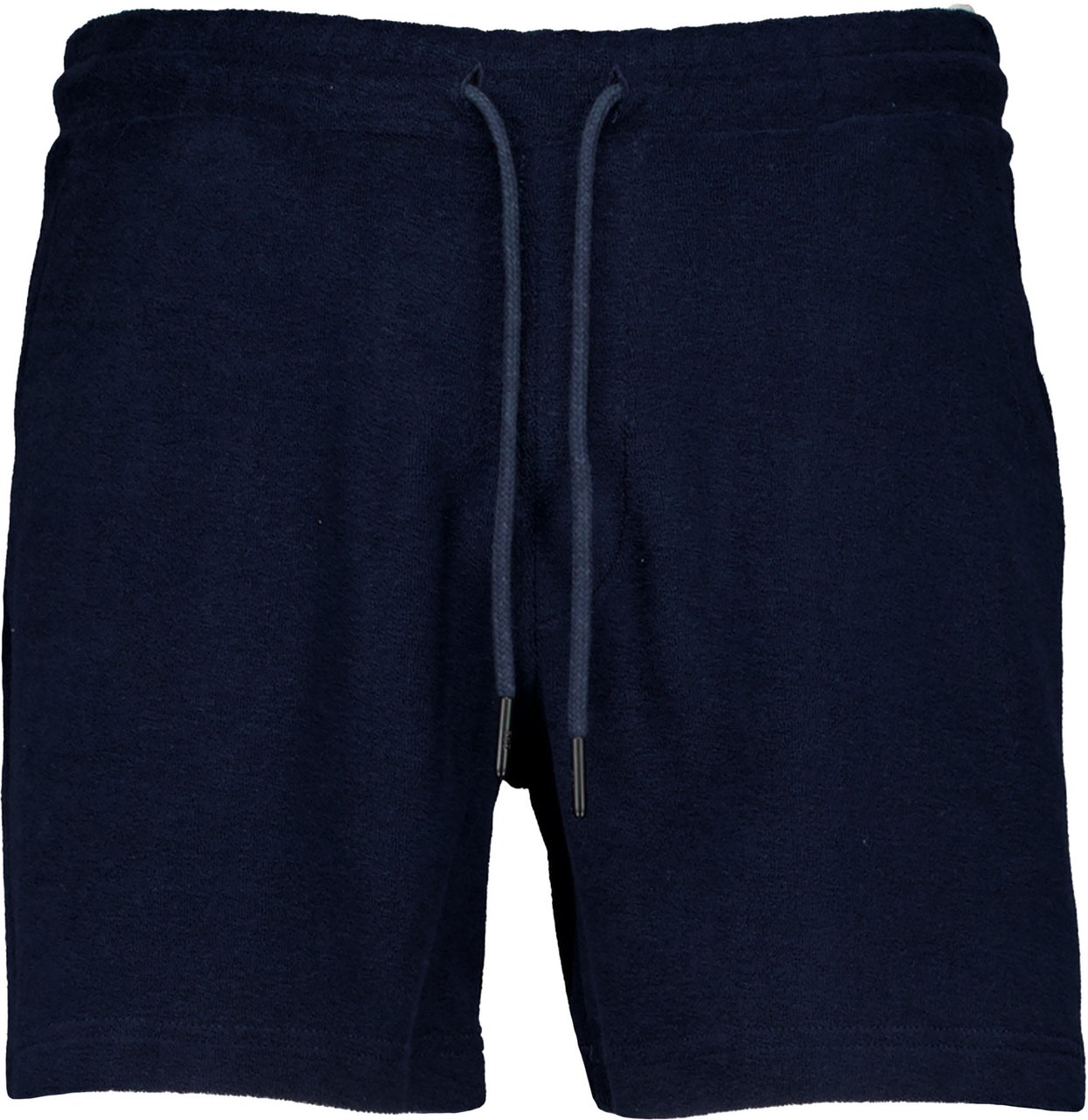 Oas 5003 Shorts Donkerblauw Terry Shorts Blauw