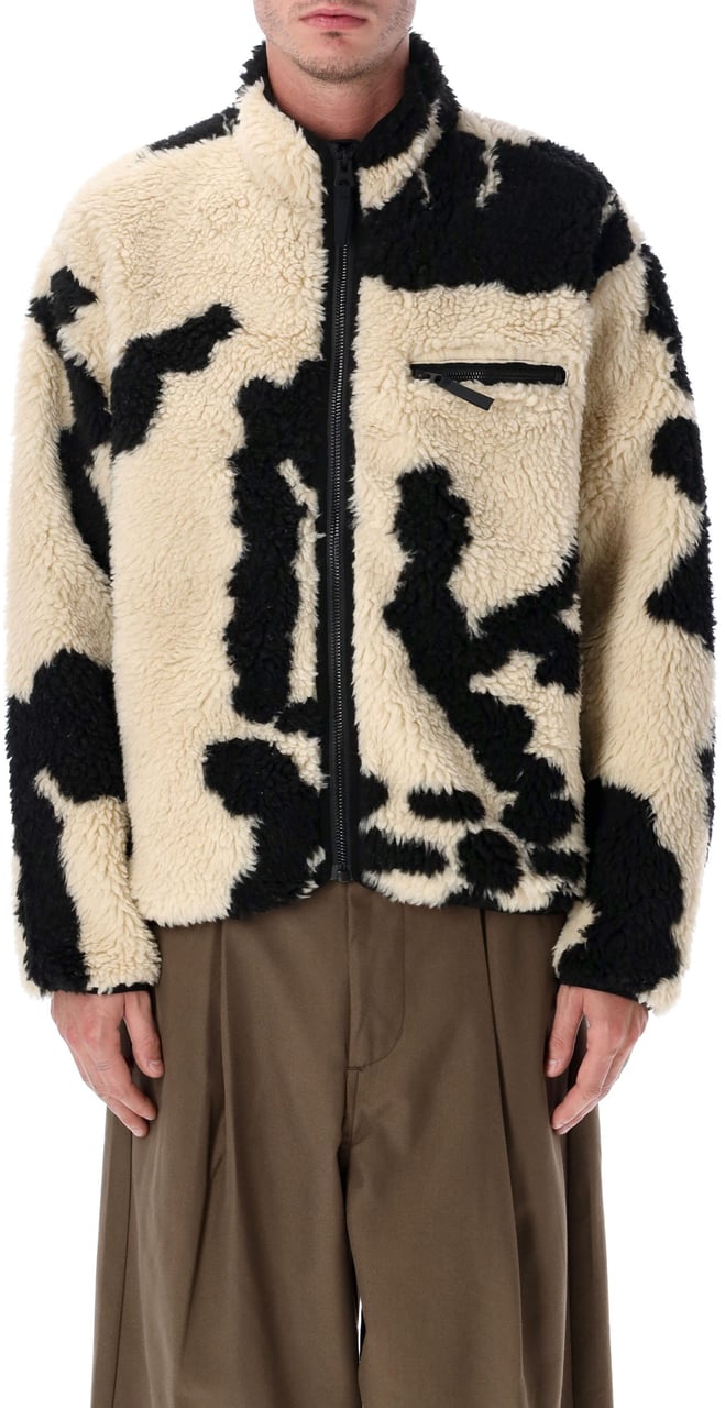 Obey Sherpa Jacket Clay Multi Grijs