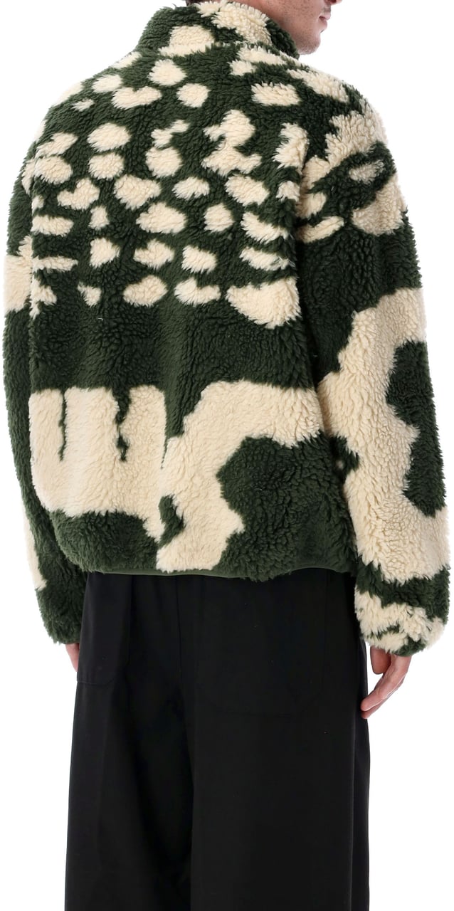 Obey Sherpa Jacket Kombu Green Multi Groen