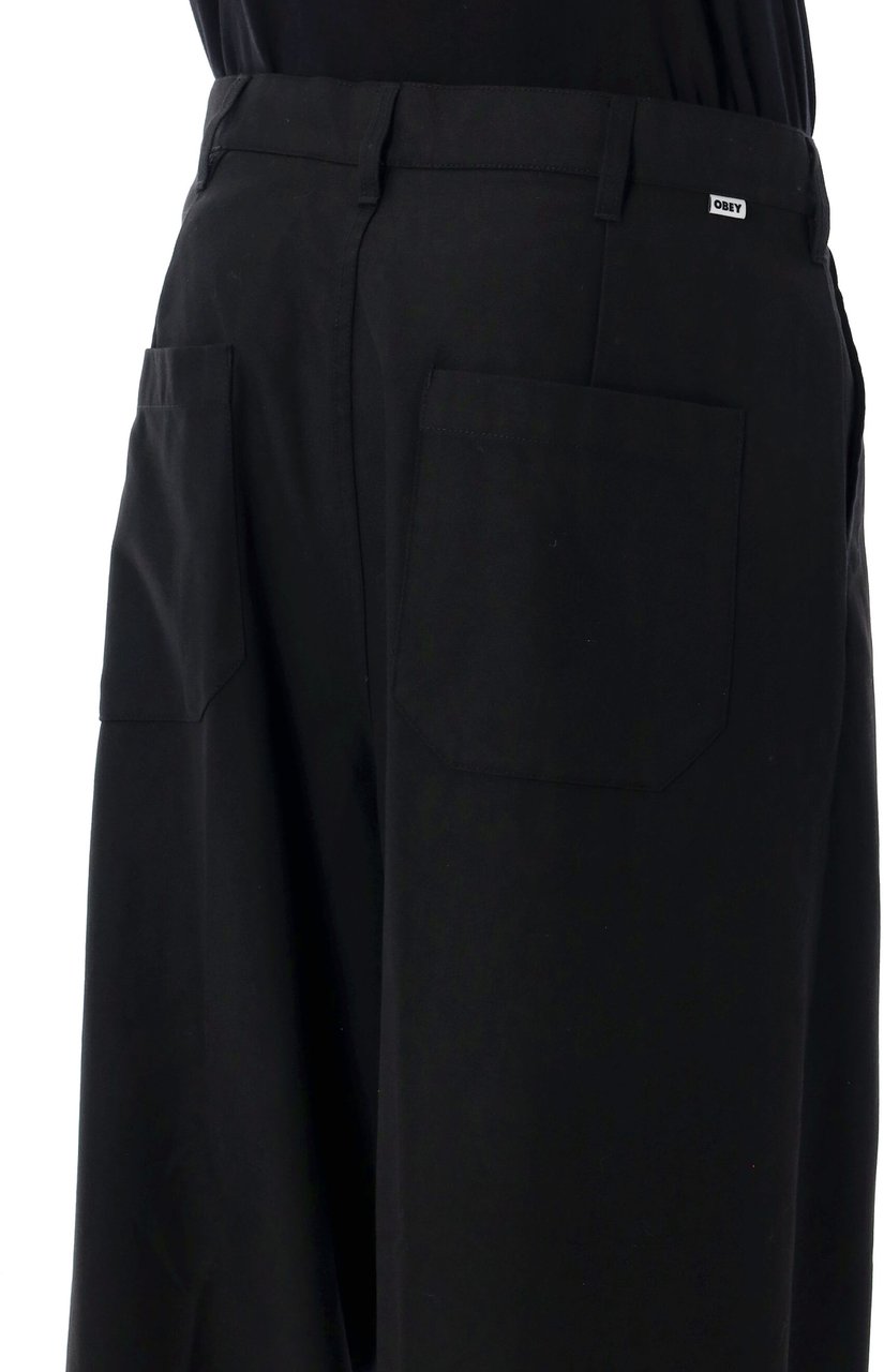 Obey Carpenter Pant Nero Zwart