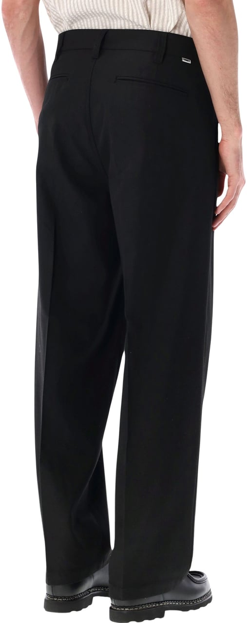 Obey Dean Pleated Pant Nero Zwart