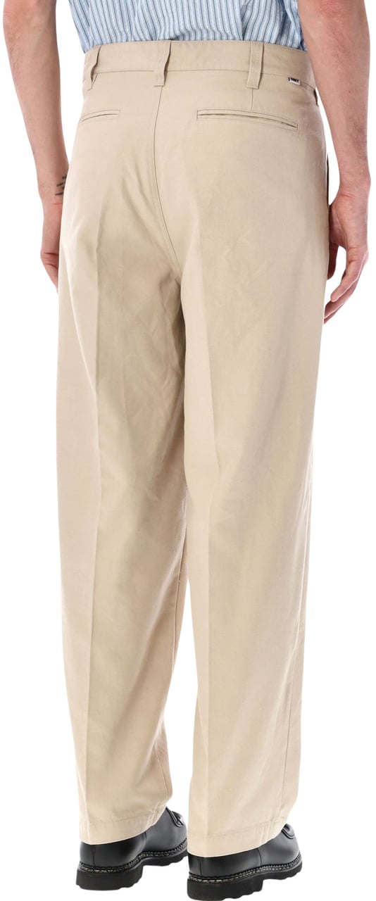 Obey Dean Pleated Pant Cement Grijs