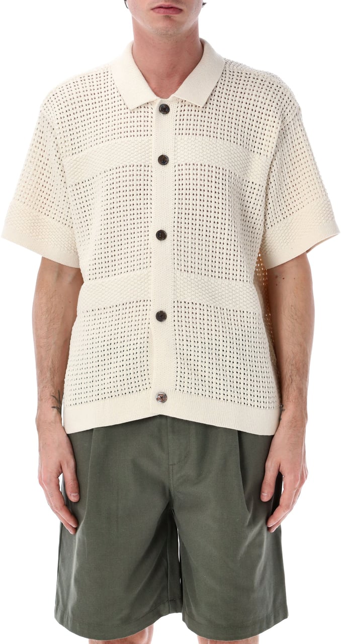 Obey Zach Shirt Unbleached Wit