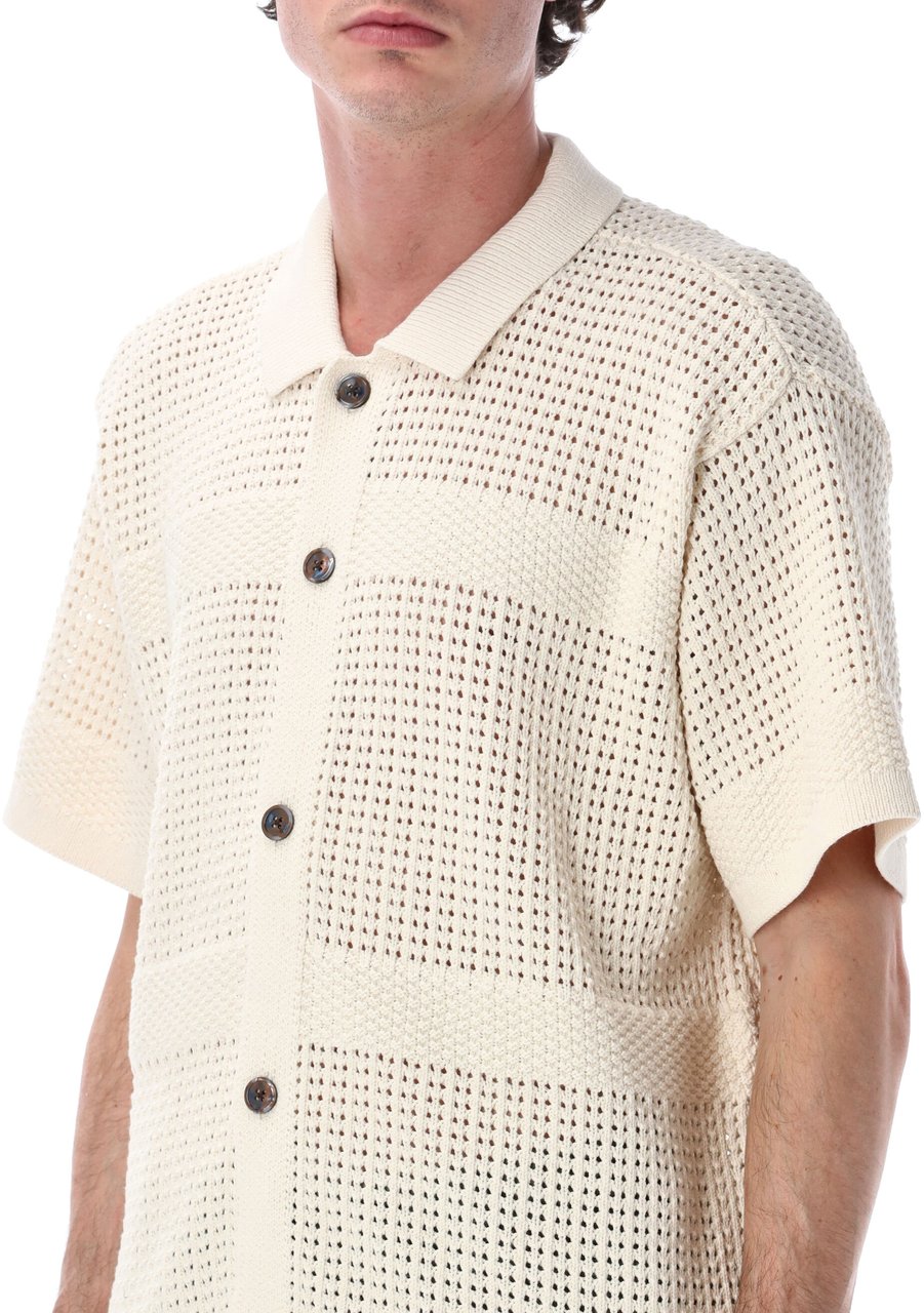 Obey Zach Shirt Unbleached Wit