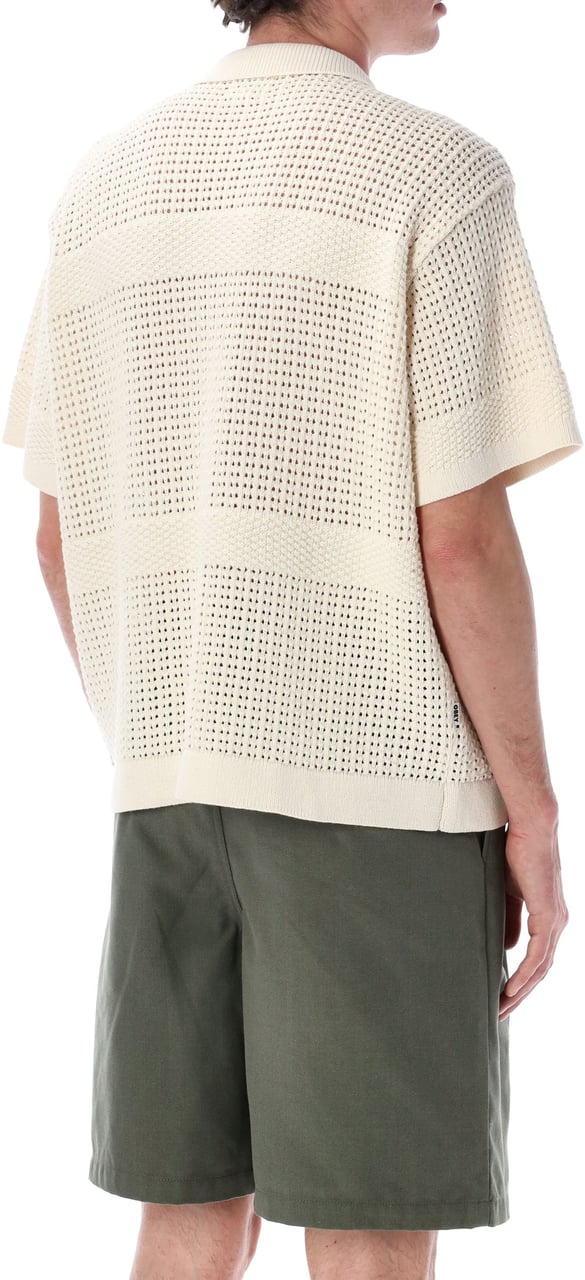 Obey Zach Shirt Unbleached Wit