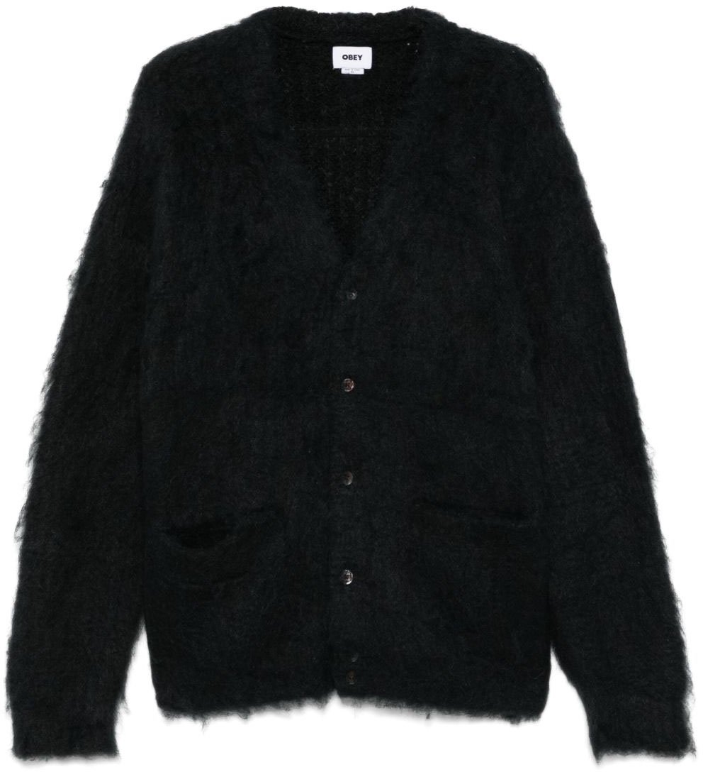 Obey Sweaters Black Zwart