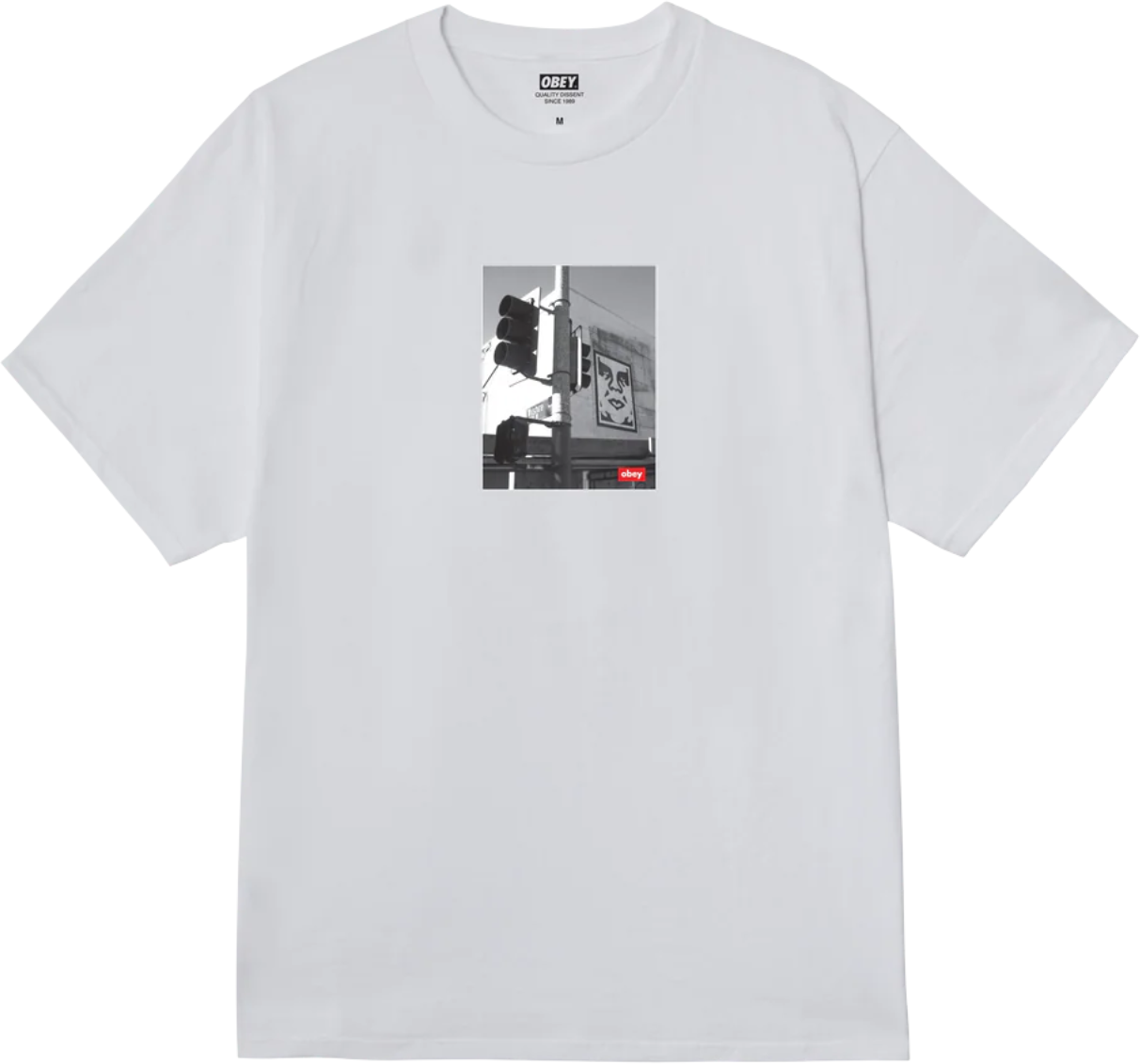 Obey T-Shirts And Polos White Wit