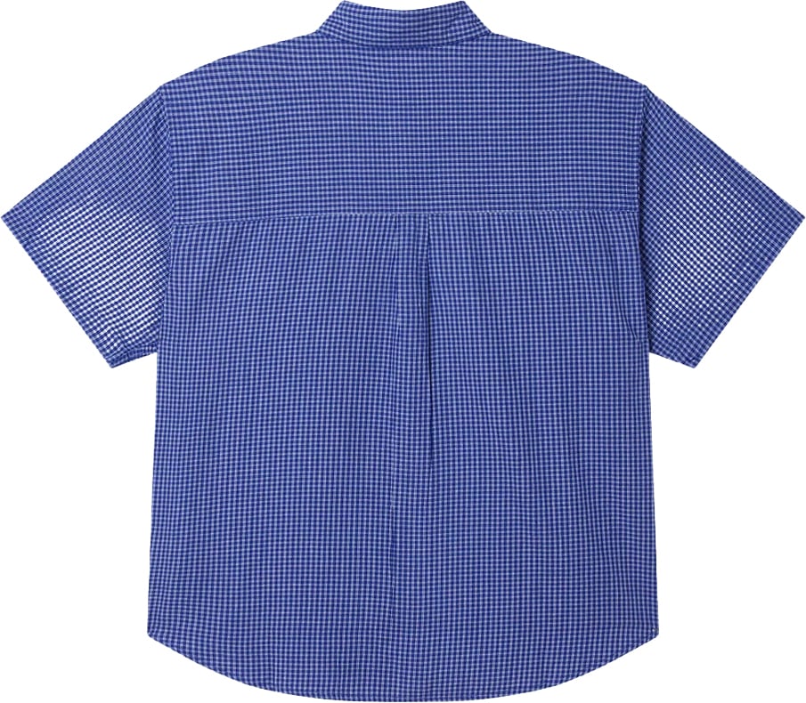 Obey Camicia Bigwig Frank Woven Surf Blu Blauw
