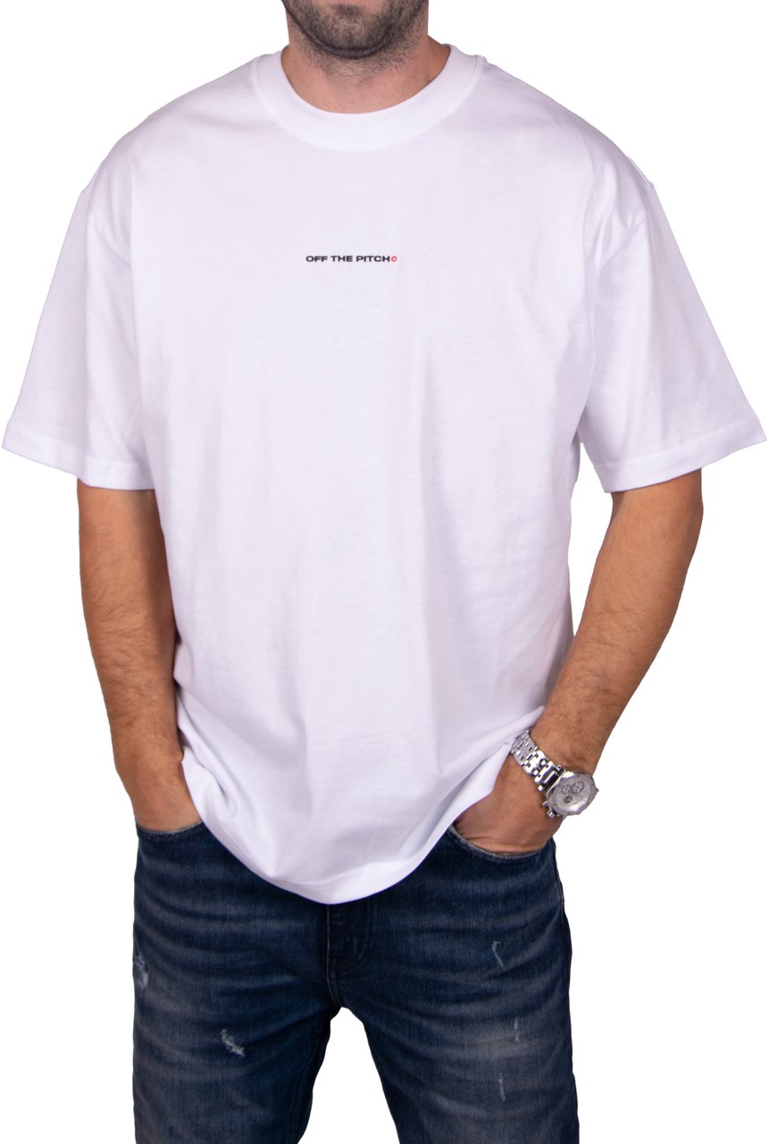 OFF THE PITCH OFF THE PITCH Fragile World Loose Fit Tee Wit