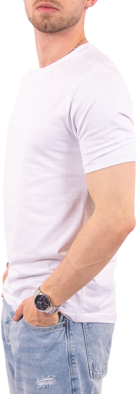 OFF THE PITCH Botanic Slim Fit Tee Wit
