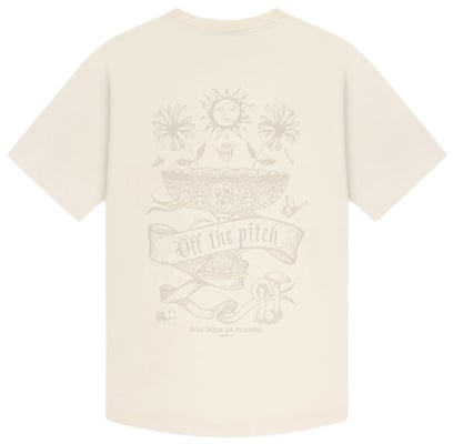 OFF THE PITCH Botanic Slim Fit Tee Beige