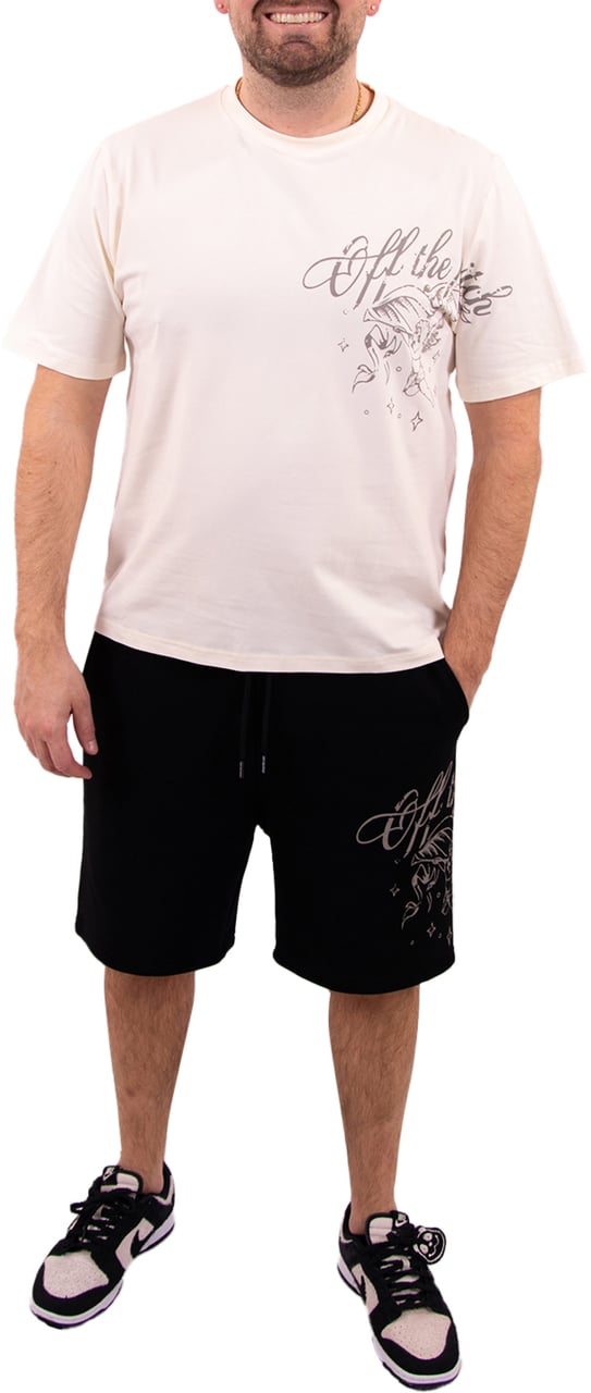 OFF THE PITCH Guardian Regular Fit Tee Beige
