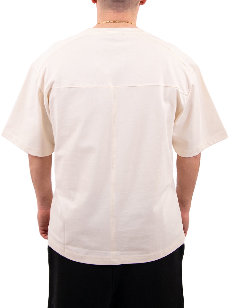 OFF THE PITCH Sage Loose Fit Tee Beige