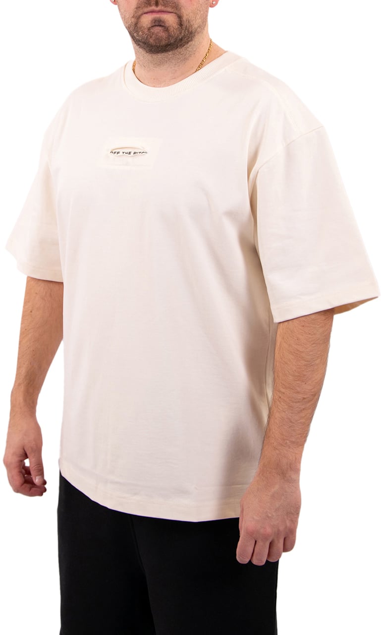 OFF THE PITCH OFF THE PITCH Sage Loose Fit Tee Beige
