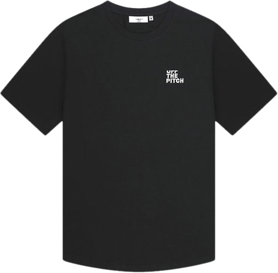 OFF THE PITCH OFF THE PITCH 3D Off Slim Fit Tee Zwart