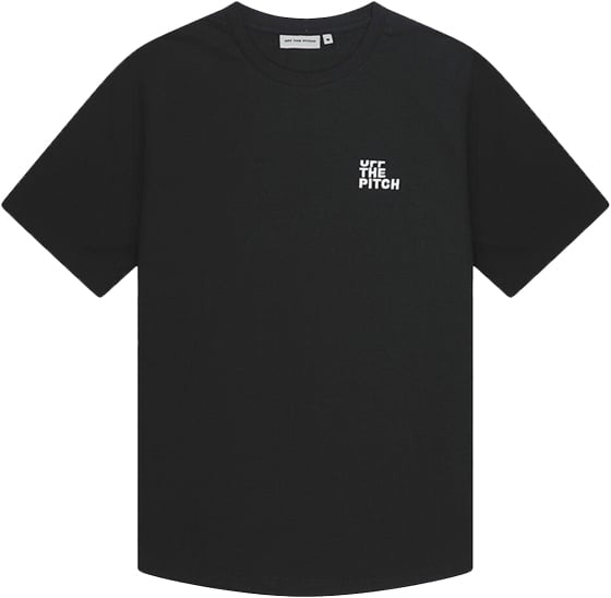 OFF THE PITCH OFF THE PITCH Saint Slim Fit Tee Zwart