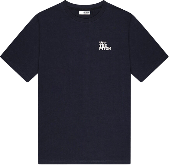 OFF THE PITCH OFF THE PITCH Fullstop Slim Fit Tee Blauw