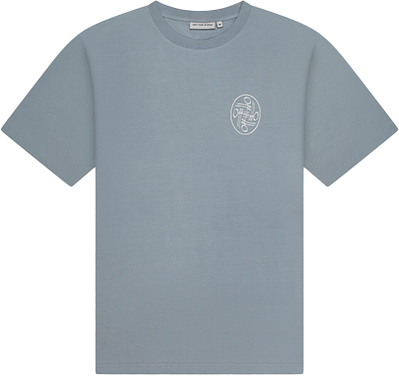 OFF THE PITCH OFF THE PITCH Never Settle Regular Fit Tee Blauw