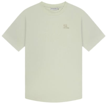 OFF THE PITCH OFF THE PITCH Blossom Slim Fit Tee Groen