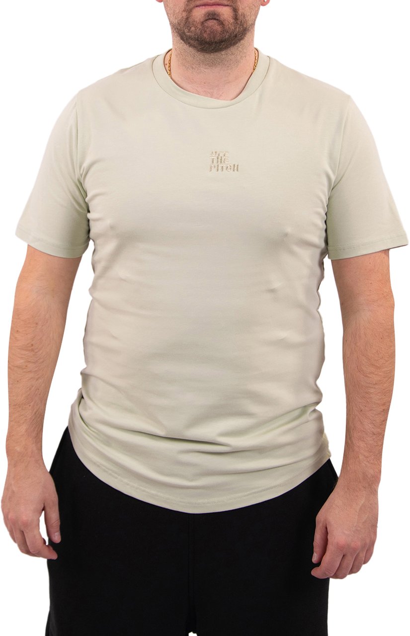 OFF THE PITCH OFF THE PITCH Blossom Slim Fit Tee Groen