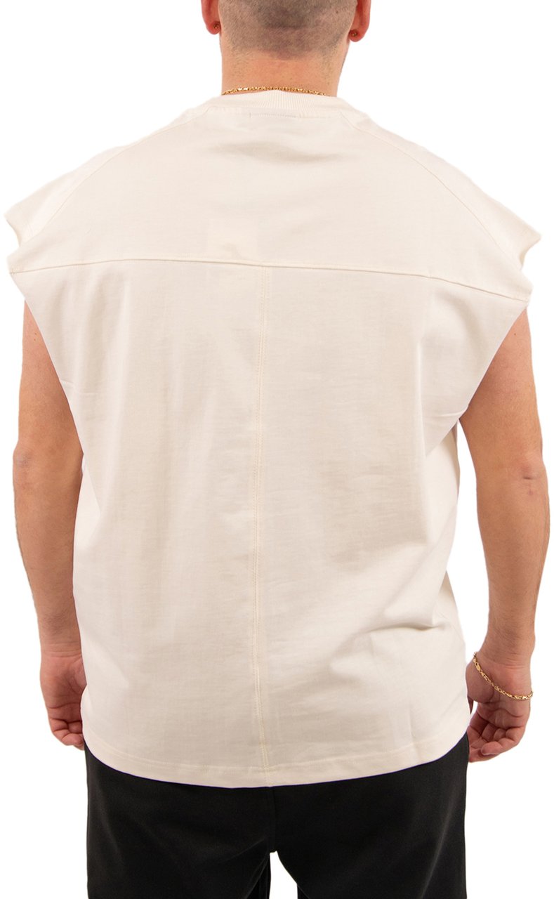 OFF THE PITCH Sage Sleeveless Tee (Tanktop) Beige