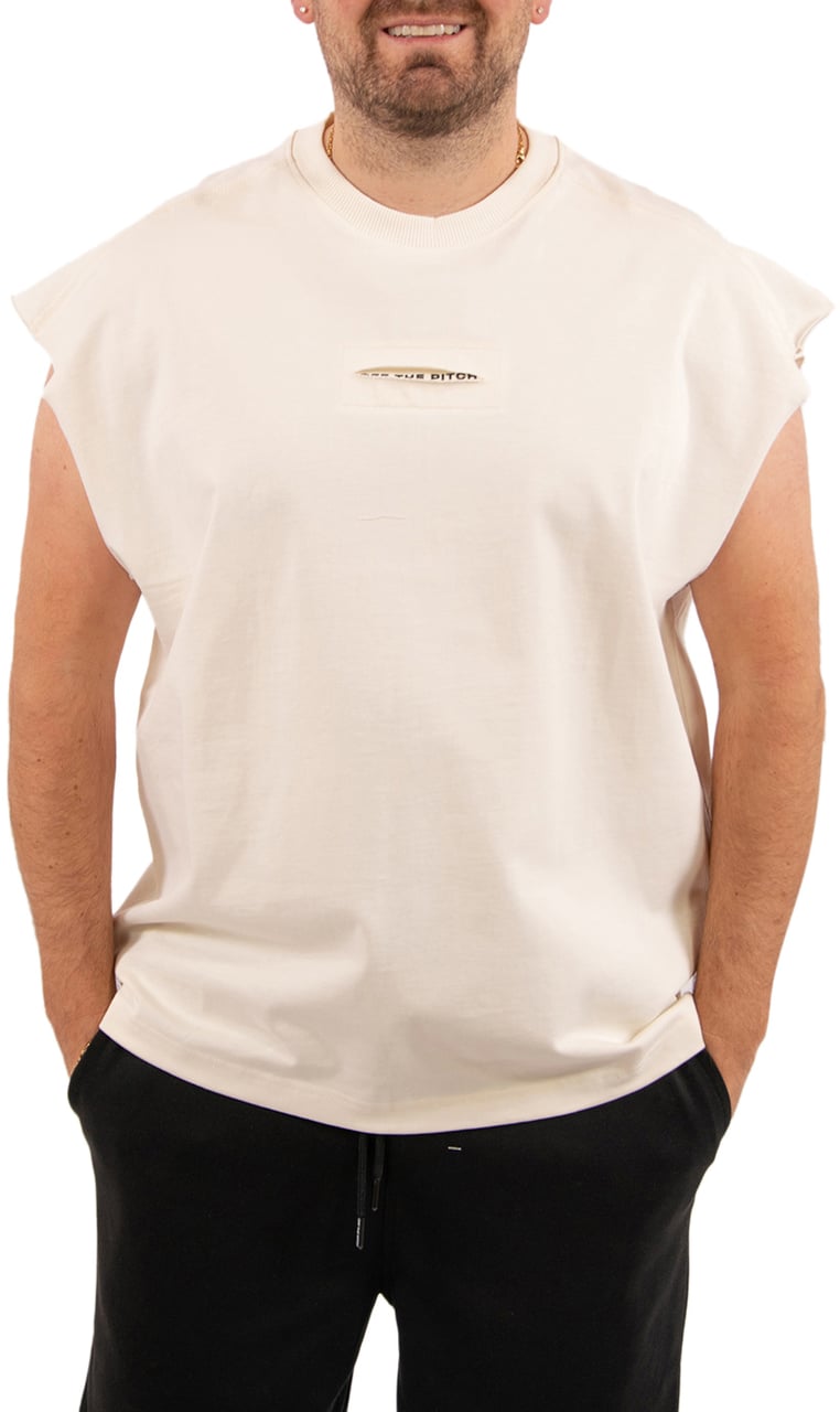 OFF THE PITCH Sage Sleeveless Tee (Tanktop) Beige