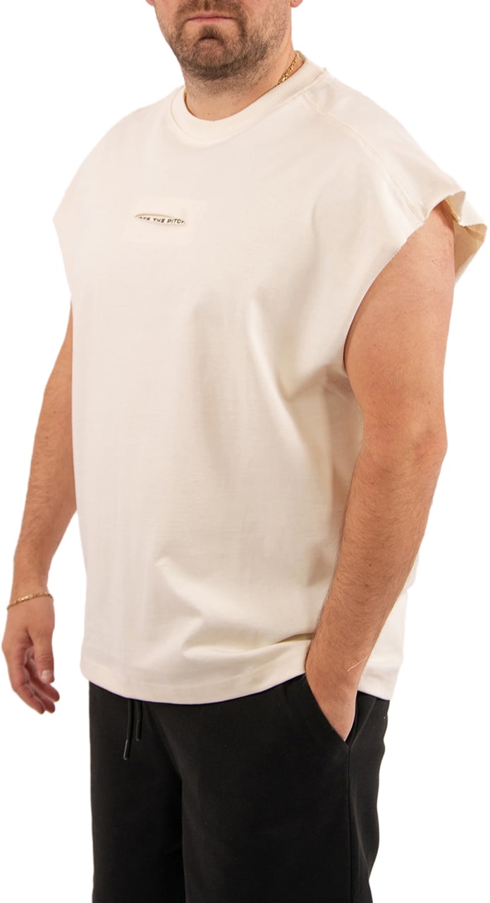OFF THE PITCH Sage Sleeveless Tee (Tanktop) Beige