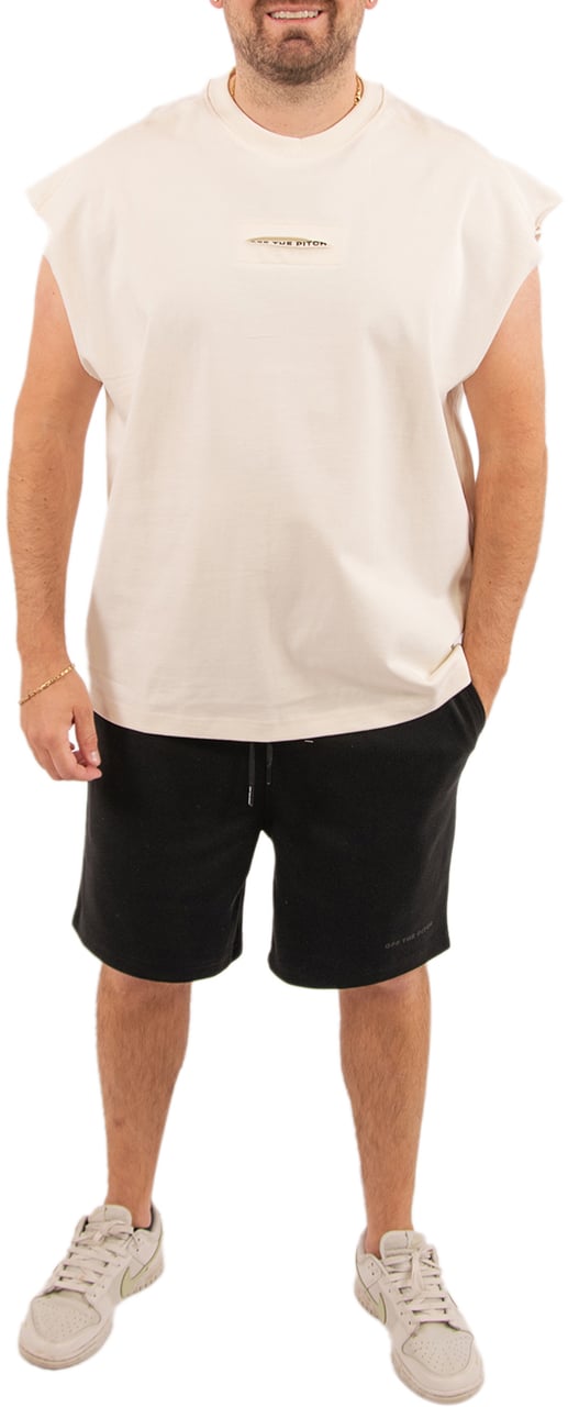 OFF THE PITCH Sage Sleeveless Tee (Tanktop) Beige