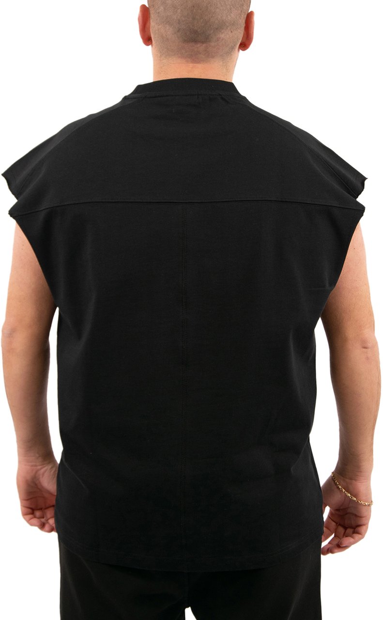 OFF THE PITCH Sage Sleeveless Tee (Tanktop) Zwart