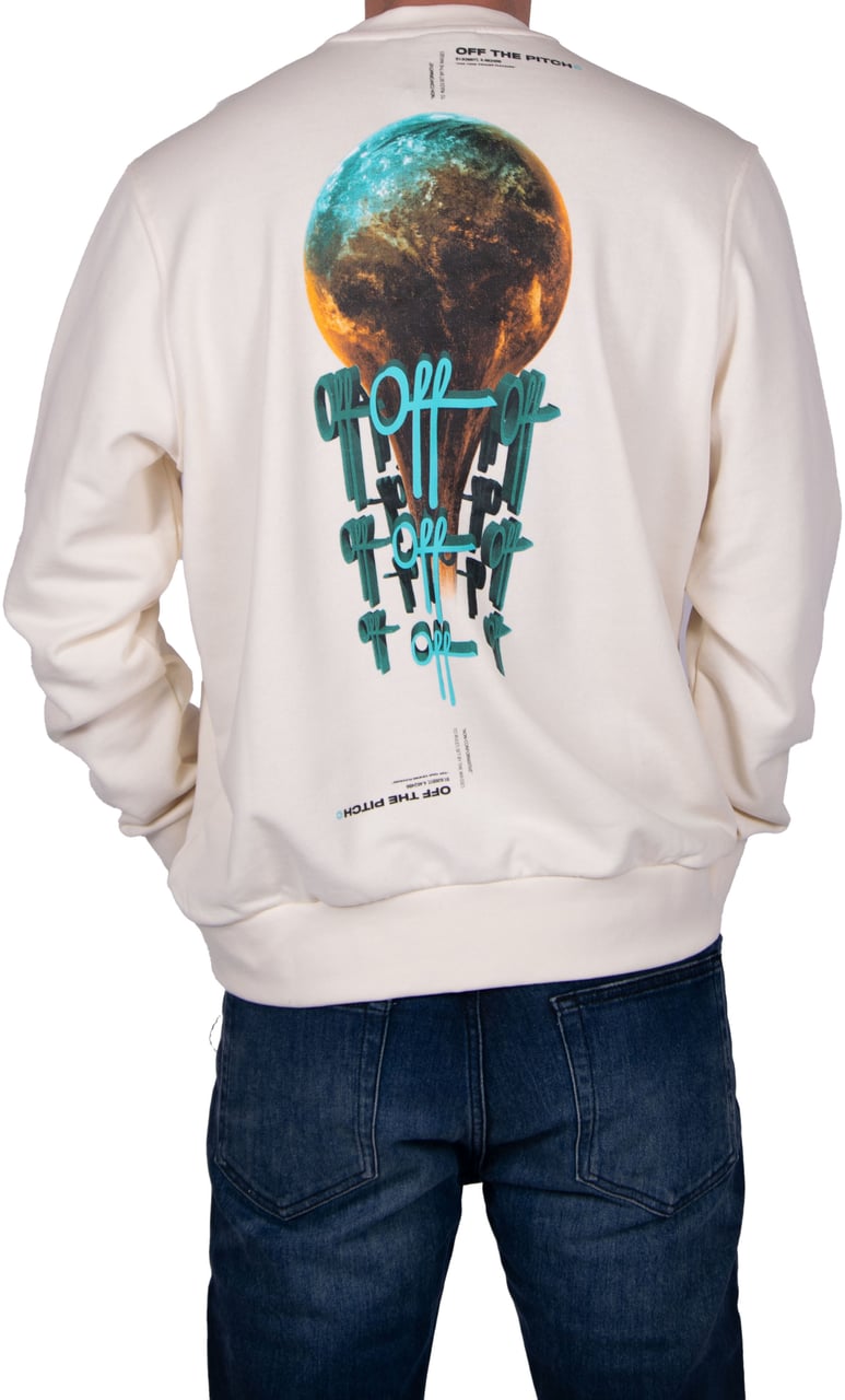 OFF THE PITCH OFF THE PITCH World Crewneck Beige