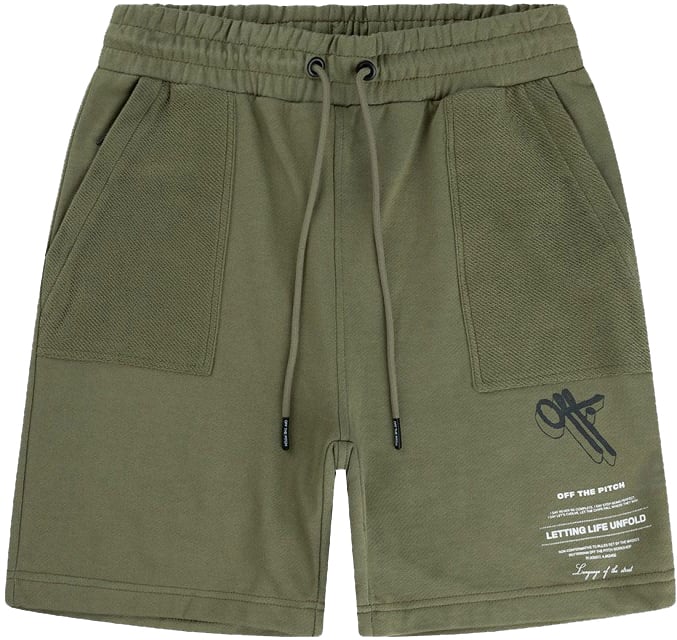 OFF THE PITCH OFF THE PITCH Unfold Sweatshorts Groen
