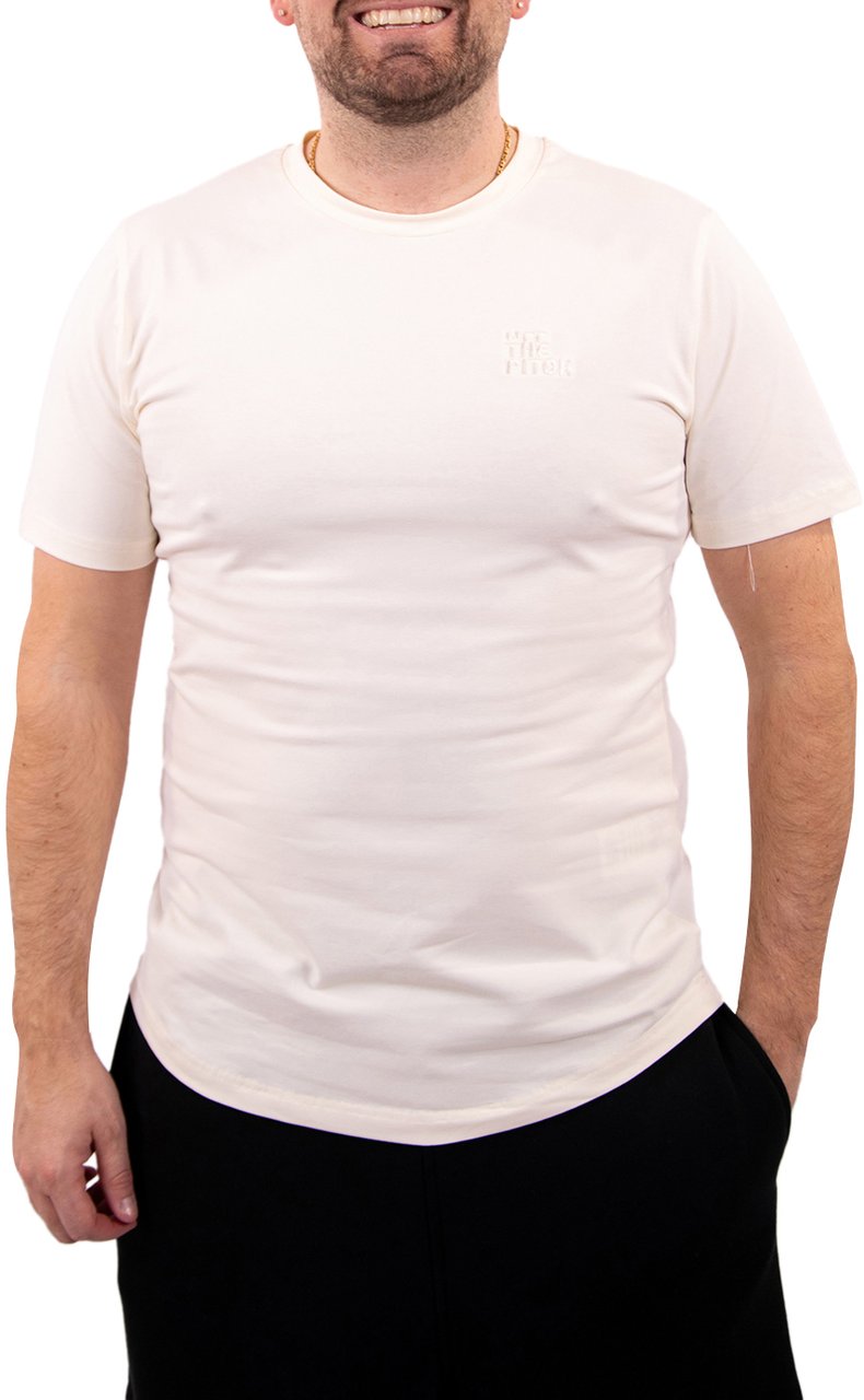 OFF THE PITCH Blossom Slim Fit Tee Beige